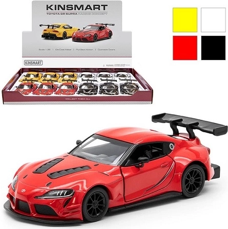 Toyota GR Supra Racing Concept macchinina in metallo 1:36