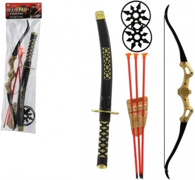 Set ninja con spada e accessori