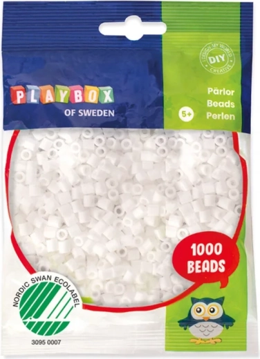 Playbox perline da stirare bianche 1000 pz