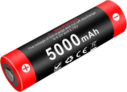 Batteria ricaricabile Li-Ion 21700 3,6 V 5000 mAh KLARUS