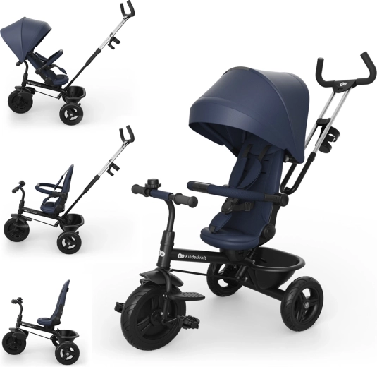 Kinderkraft triciclo Aston 2 Plus navy