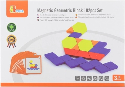 Mosaico Magnetico - Blocchi Geometrici