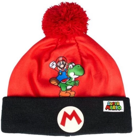 Cappello rosso in pile Super Mario