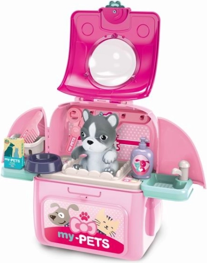 Set 2in1 zaino con animaletto – cagnolino