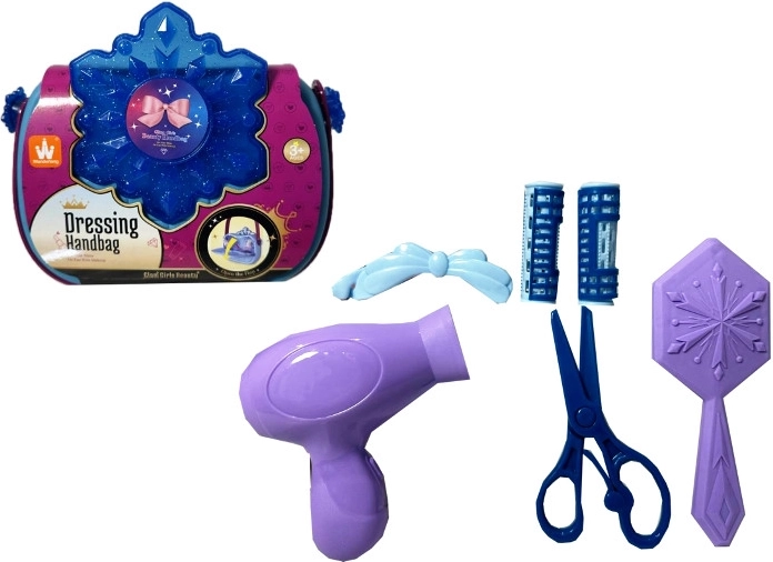 Set parrucchiera per bambini in borsetta