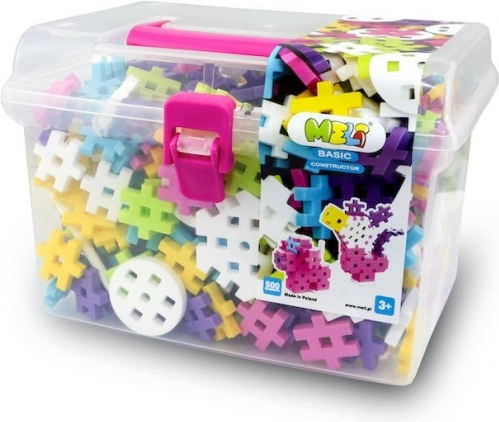 Meli Constructor Pink Travel Box 500 pz.