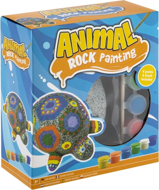 Kit per dipingere pietre – tartaruga