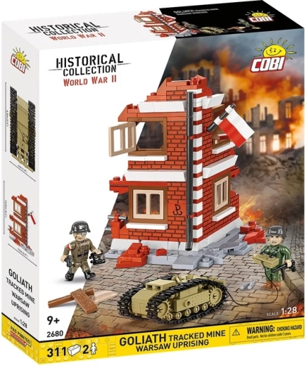Cobi historical collection WWII Goliath – mina telecomandata dall’Insurrezione di Varsavia