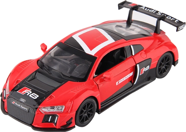 Modello d'auto in metallo 1:34 Audi R8 LMS con luci e suoni