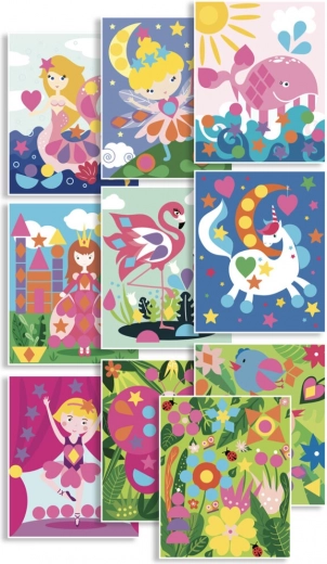 Set di adesivi per ragazze