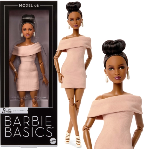 Bambola da collezione Barbie Signature Basics modello 08