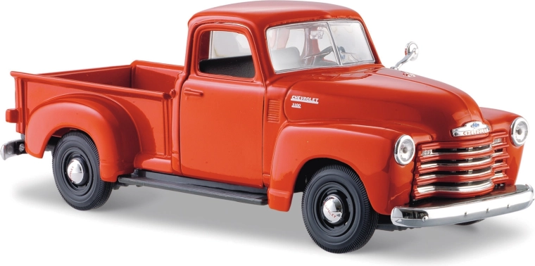 Maisto Chevrolet 3100 pickup 1950 arancione 1:25