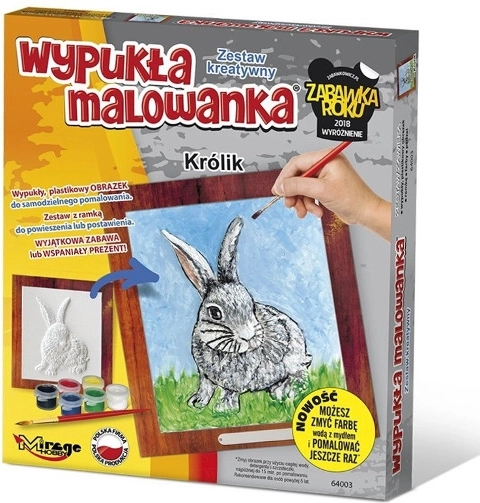 Disegno 3D in rilievo – coniglio di MIRAGE HOBBY