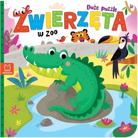 Animali allo zoo – grandi puzzle e libricino