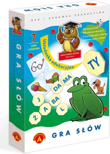 Gioco di parole e puzzle per bambini