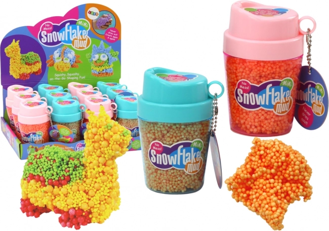 Palline di Polistirolo Arancioni Squishy in Vasetto