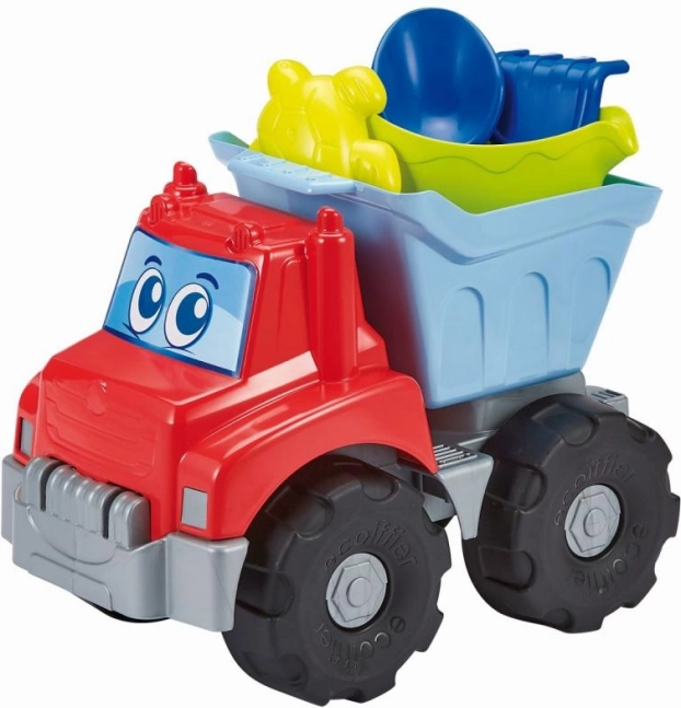 Camion con annaffiatoio e set da sabbia