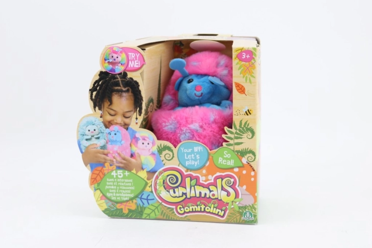 Coccinella di peluche interattiva