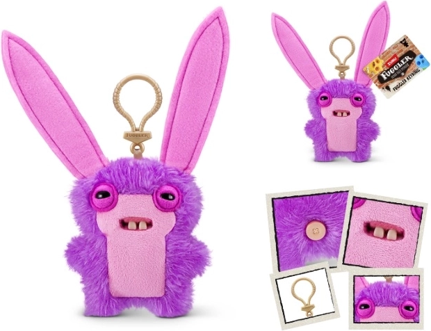 Portachiavi peluche ZURU FUGGLER 9 cm