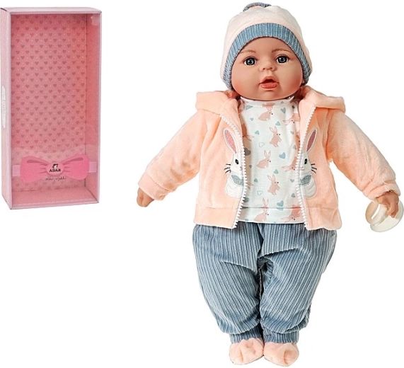 Bambola neonata parlante e canterina in confezione regalo