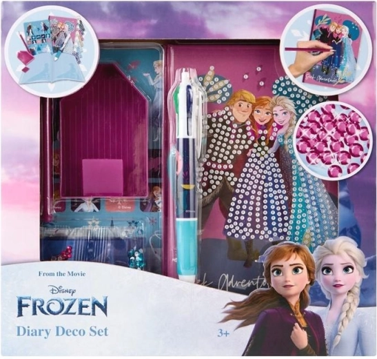Set decorativo per decorare il diario Disney Frozen