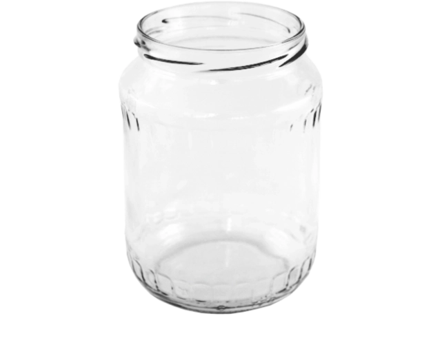 Set di vasetti per conserve 720 ml con bocca larga (8 pz)