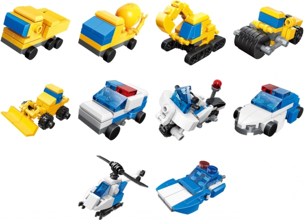 Qman Costruzione Squadra Ingegneri della Polizia 3in1