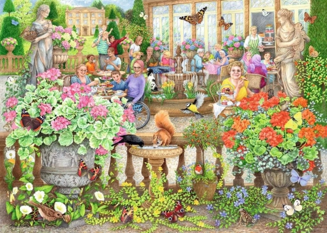 Puzzle Ravensburger Caffè nell’aranciera 1000 pezzi