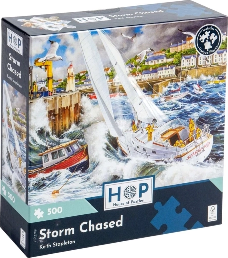 Puzzle Mare in tempesta, 500 pezzi