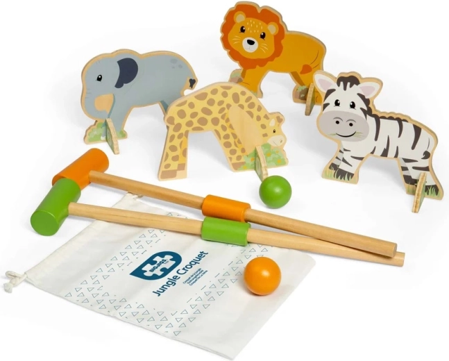 Croquet in legno Giungla