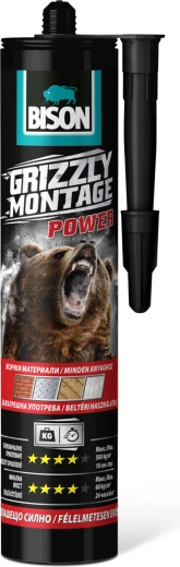 BISON Grizzly adesivo di montaggio extra forte 370 g