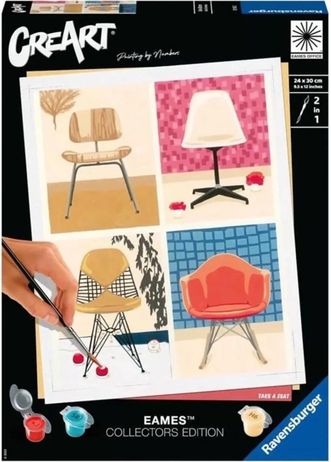creart – dipingi con i numeri eames: take a seat