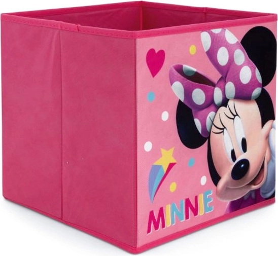 Box contenitore pieghevole / organizer Minnie Mouse 31 × 31 × 31 cm