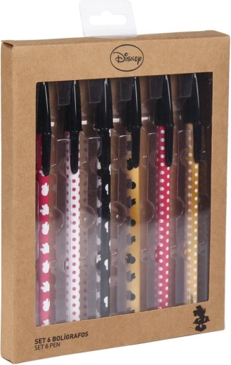 Set di penne Disney Minnie - 6 pezzi