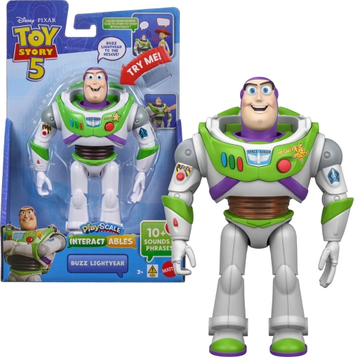 Mattel Disney Toy Story action figure interattiva Buzz Lightyear 18 cm (EN)