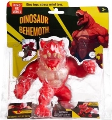 Dinosauro di peluche Behemoth rosso