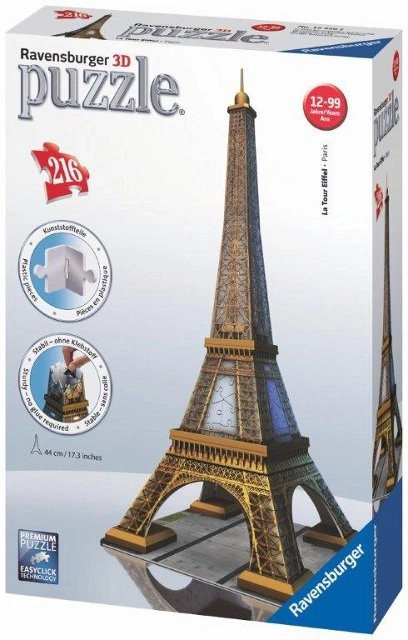 Ravensburger puzzle 3D Torre Eiffel