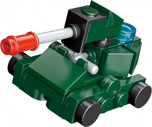 QMAN mini set di costruzione 3 in 1 carro armato