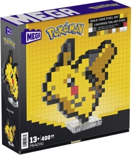MEGA Pokémon Pikachu pixel art – set di costruzione figura 3D