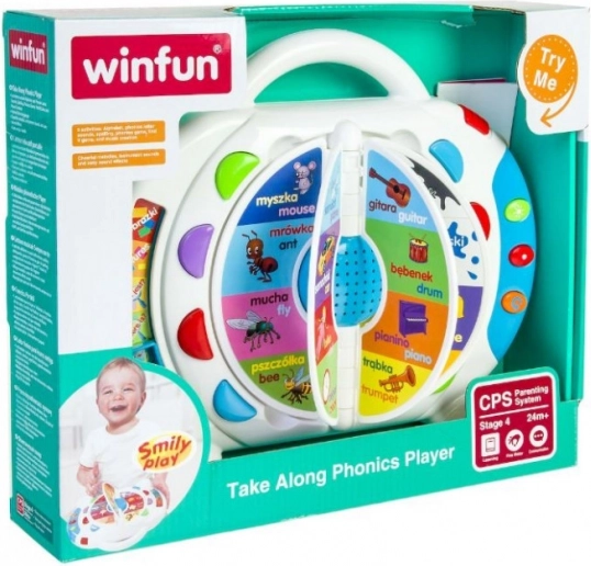 Libro interattivo polacco‑inglese SMILY PLAY