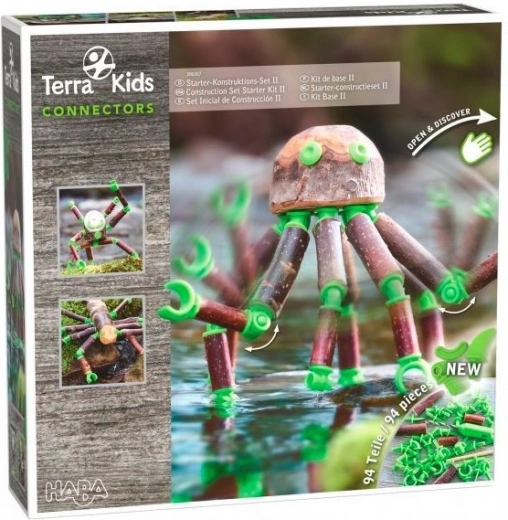 Terra Kids Connectors – kit di base II per creare con materiali naturali