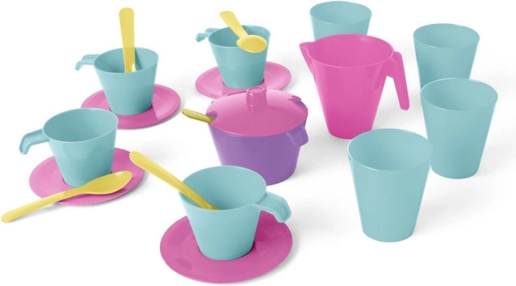 Set di stoviglie per bambini 20 pezzi – rosa Party Time