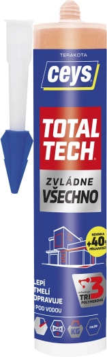 Colla e sigillante universale 290 ml CEYS Total Tech terracotta