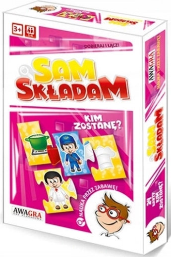 Chi diventerò? puzzle educativo – gioco da tavolo sui mestieri