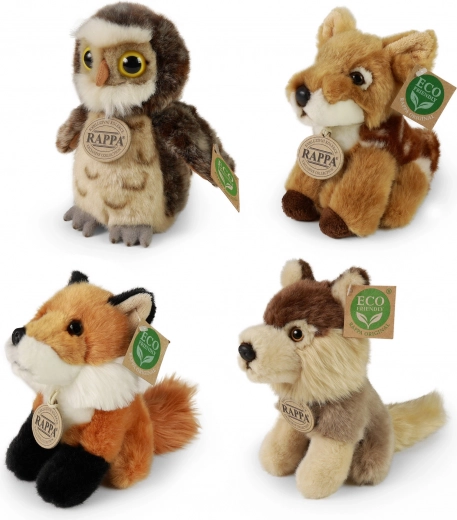 Animali del bosco in peluche 16 cm ECO-FRIENDLY