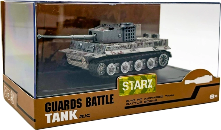 Carro armato RC STARX 2,4 GHz grigio