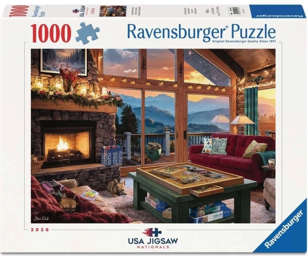 Puzzle Ravensburger USA Jigsaw Nationals 2026 1000 pezzi
