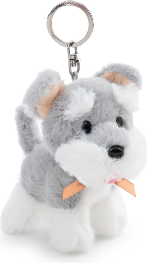 NICI portachiavi peluche Schnauzer 10 cm