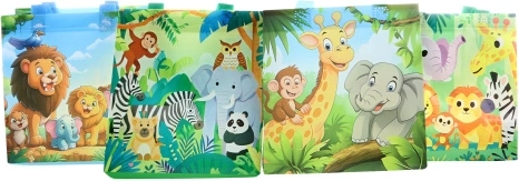 Borsa regalo Safari con animaletti