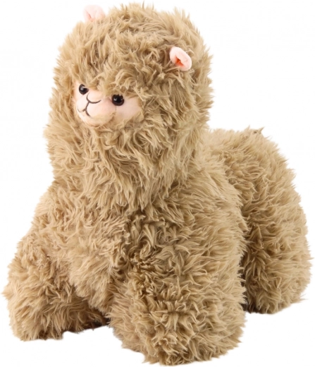 Lama di peluche beige 40 cm